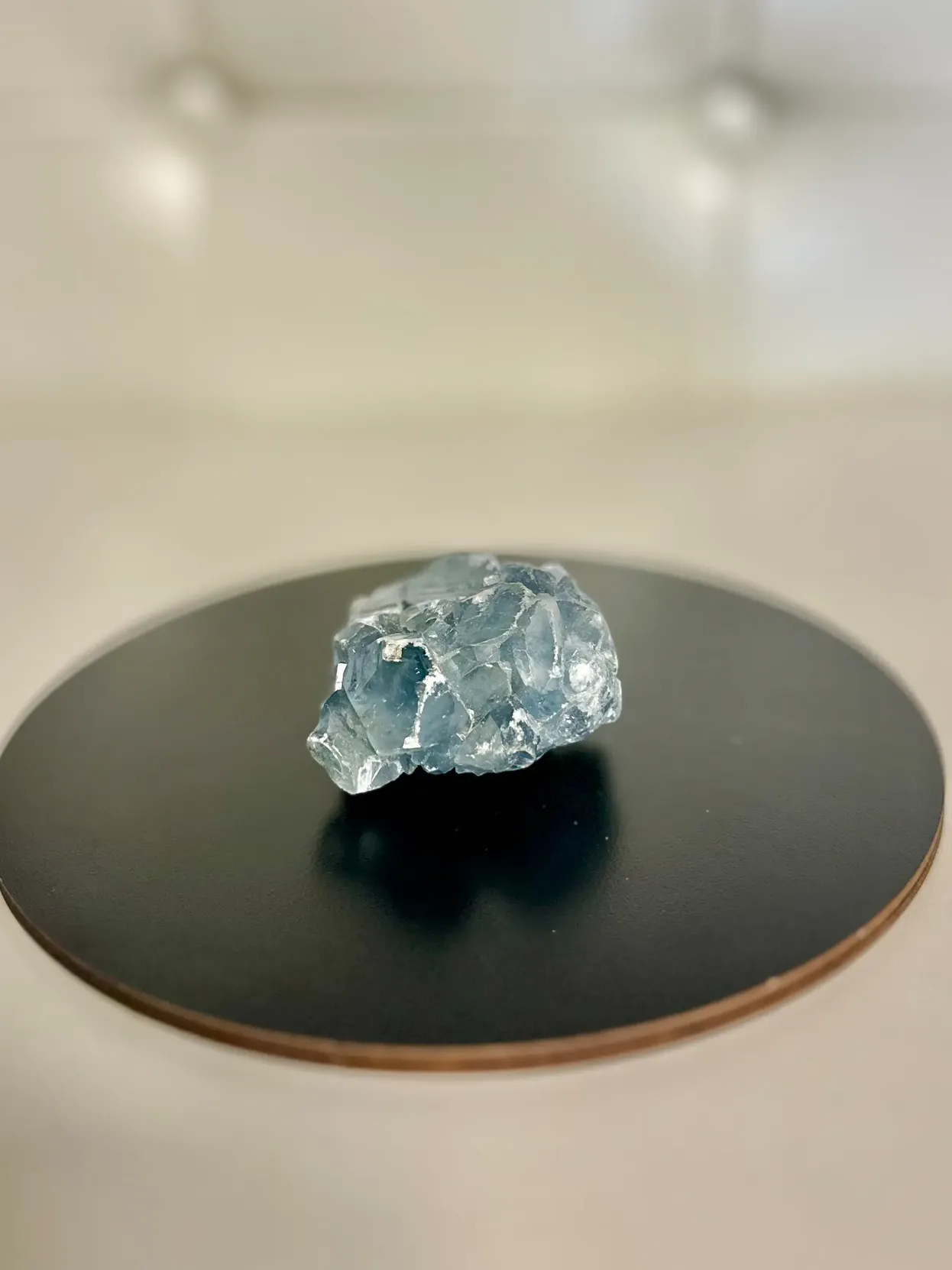 Natural Celestite Crystal for spiritual connection and tranquility