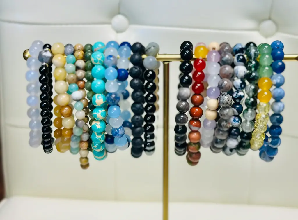 Natural Stone Crystal Bracelet