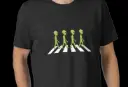 Alien Abbey Road Paranormal T-Shirt