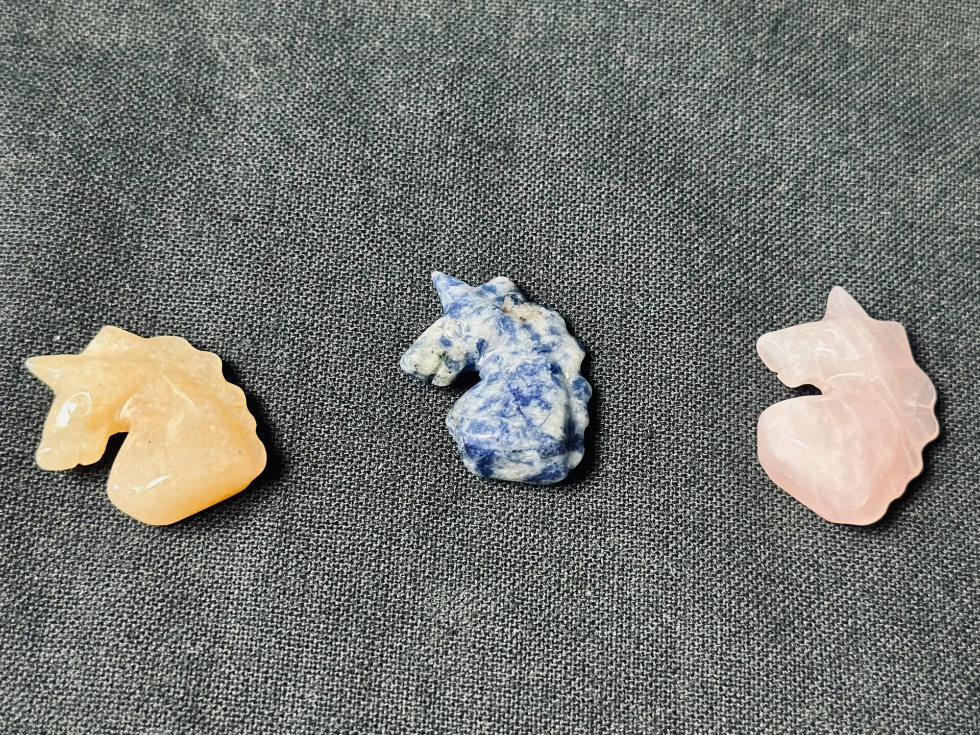 Year of the Horse Crystal Carving