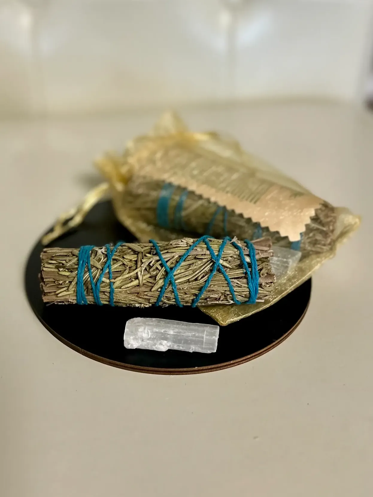 Rosemary and Selenite Cleansing Kit